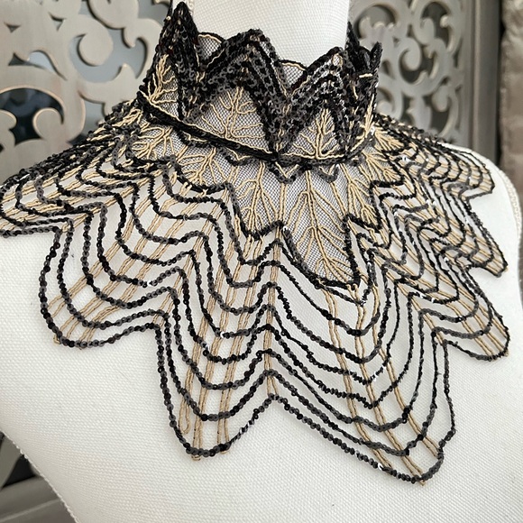 Anne Fontaine Fabie Collar back beige - Picture 3 of 11